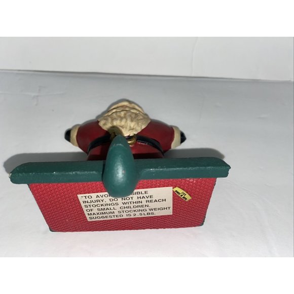 VTG Midwest Cannon Falls Eddie Bauer 1998 Santa Star Cast Iron Stocking Holder - Picture 8 of 11